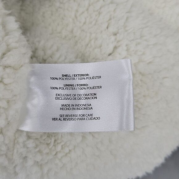 Orvis Mens Sherpa Lined Jacket Size XXL Soft Stretchy Knit Quarter Zip Pockets - Picture 8 of 14